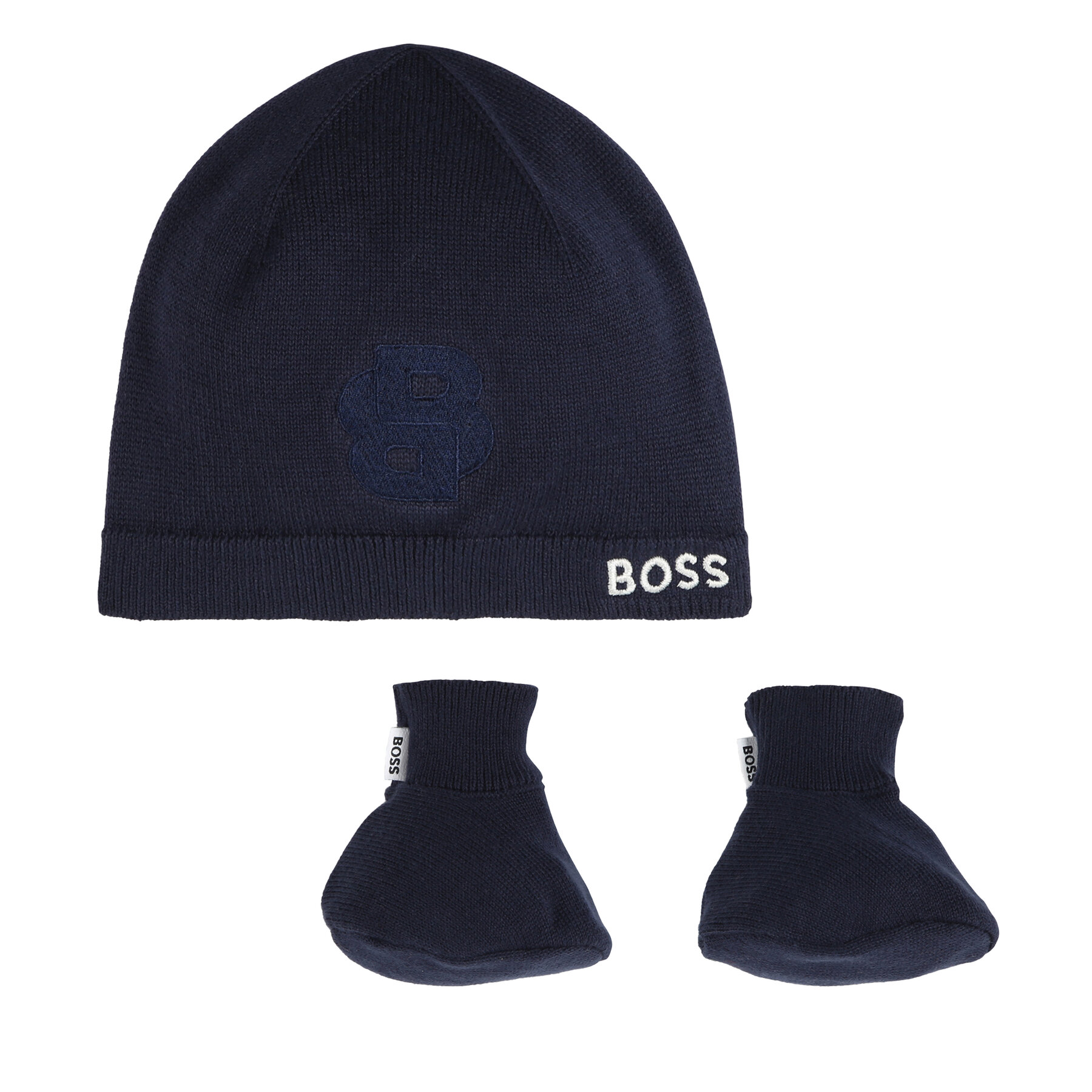 Set Mütze und Socken Boss J51633 Dunkelblau Set Mütze und Socken Boss J51633 Dunkelblau von Boss