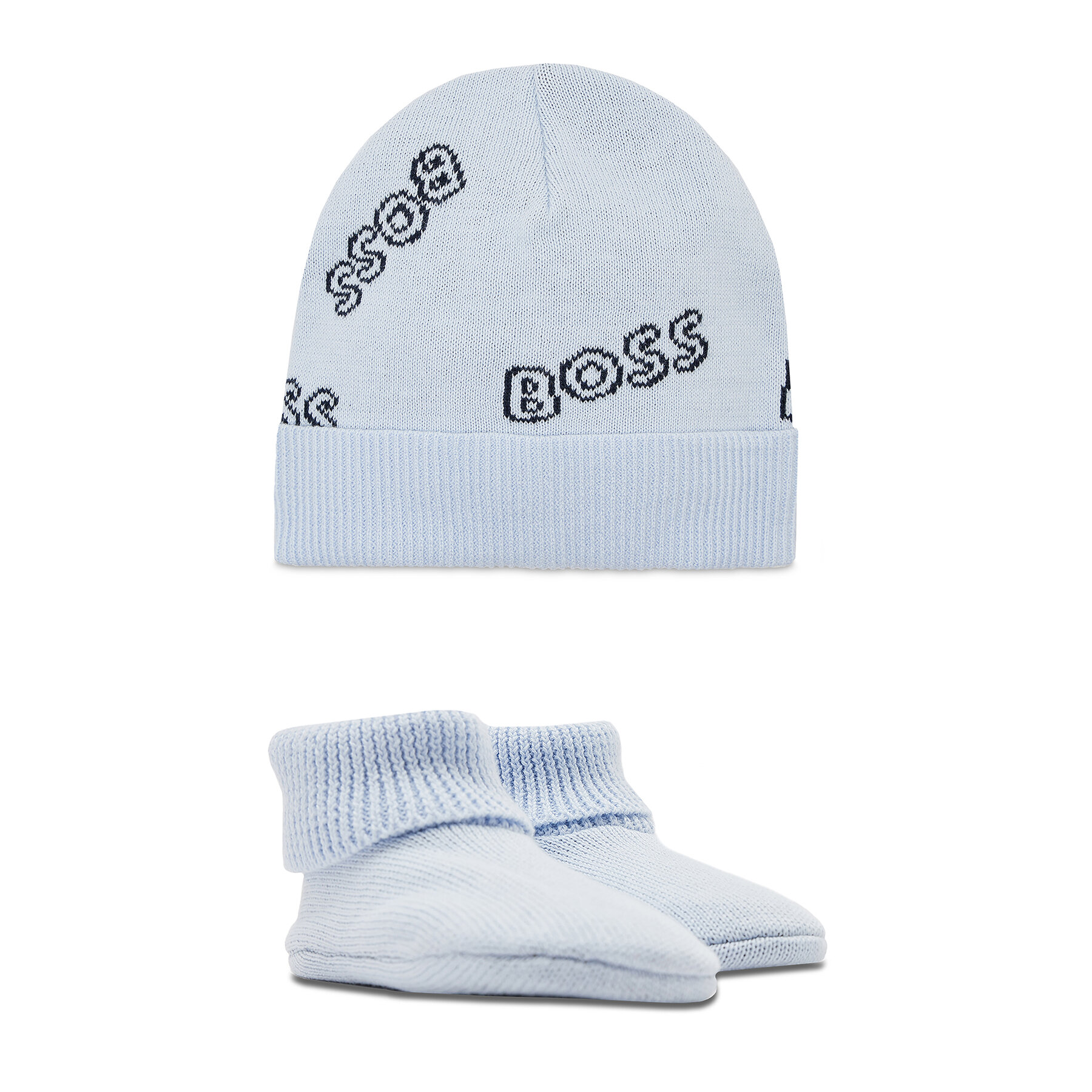 Set Mütze und Socken Boss J98386 Himmelblau von Boss