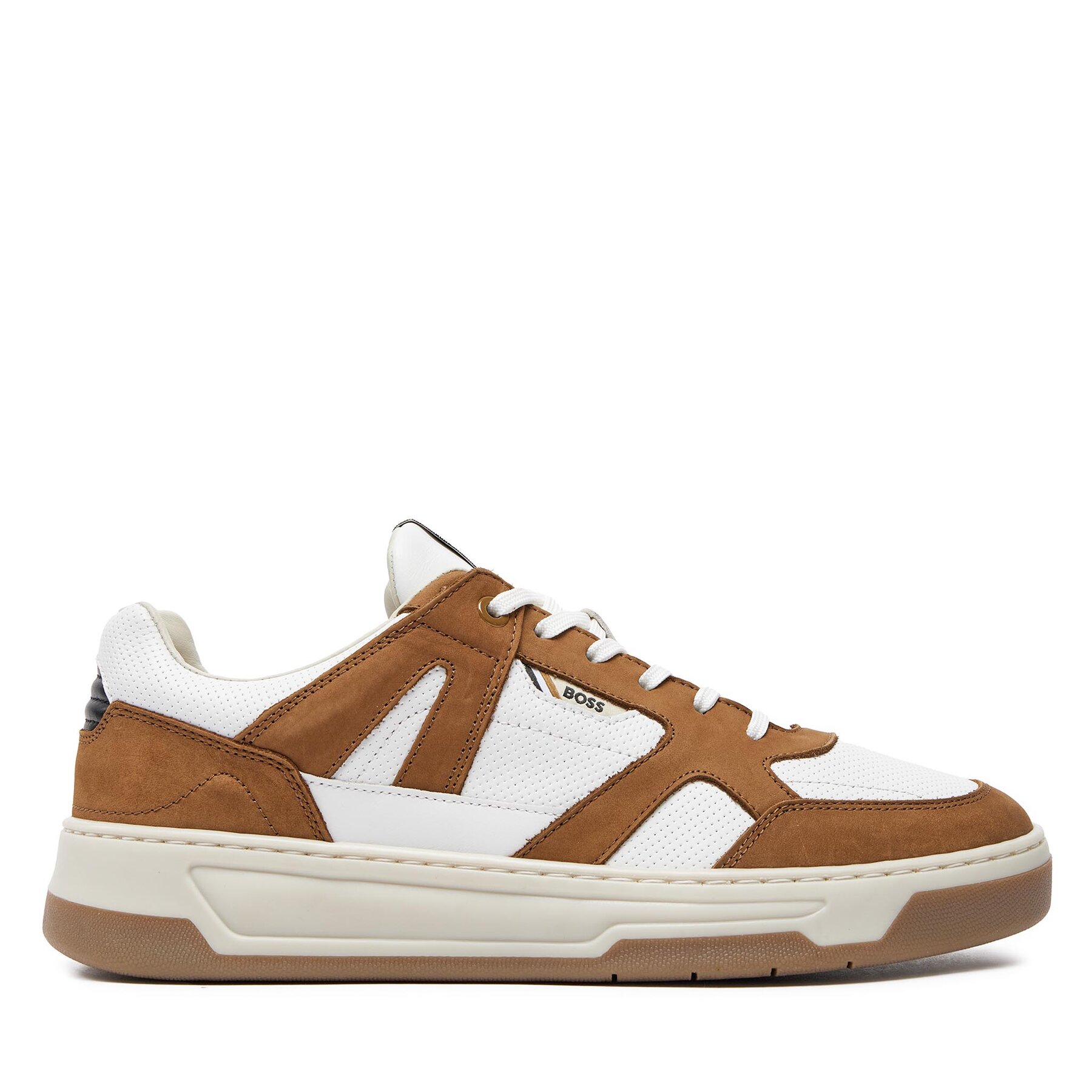 Sneakers Boss Baltimore Tenn Nupf 50517302 Brown 240 von Boss