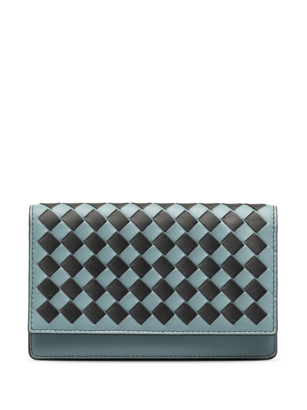 Bottega Veneta Pre-Owned 2012-2020 Intrecciato leather wallet - Blue von Bottega Veneta Pre-Owned