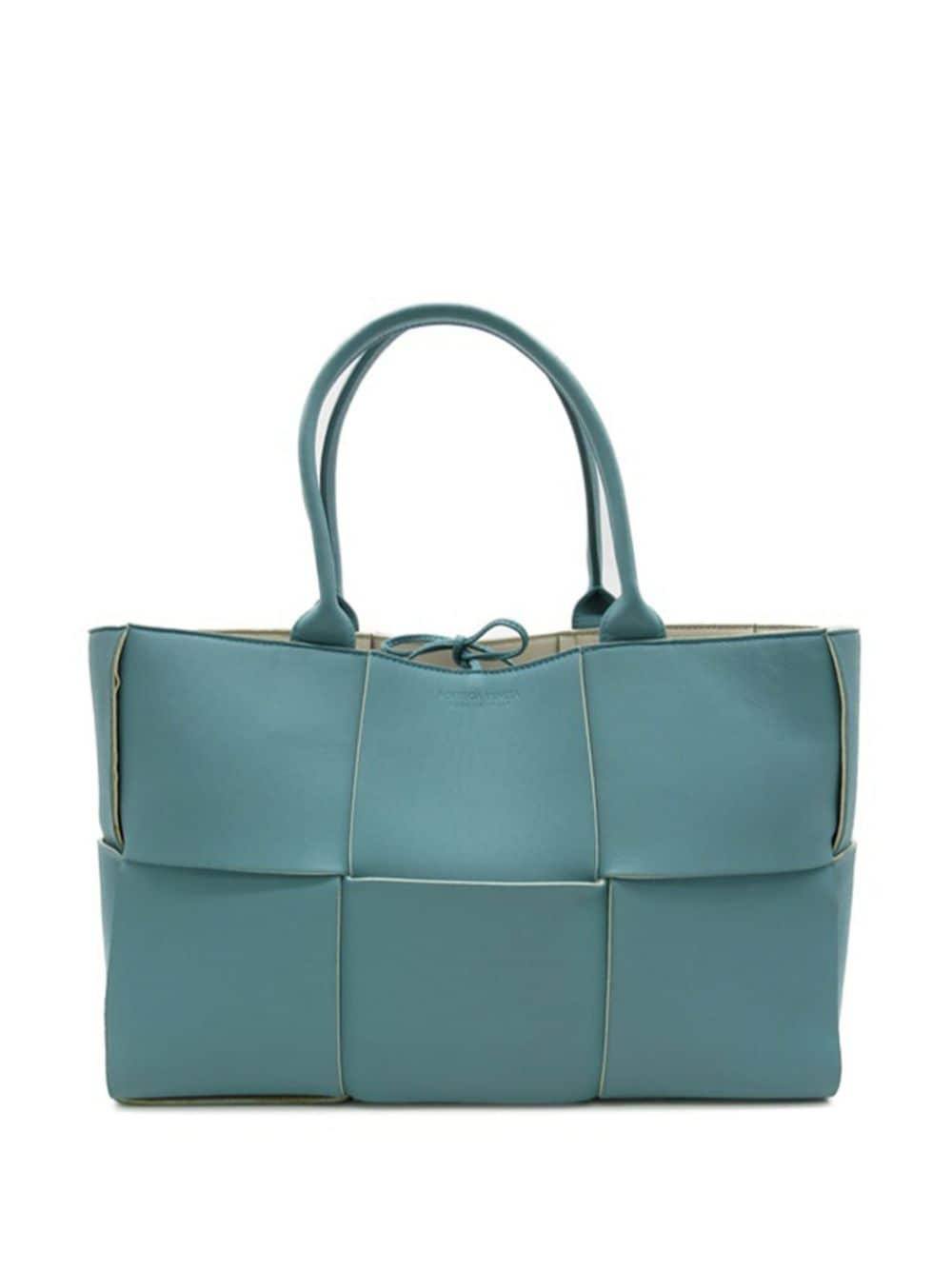 Bottega Veneta Pre-Owned 2012-2023 medium Arco tote bag - Blue von Bottega Veneta Pre-Owned