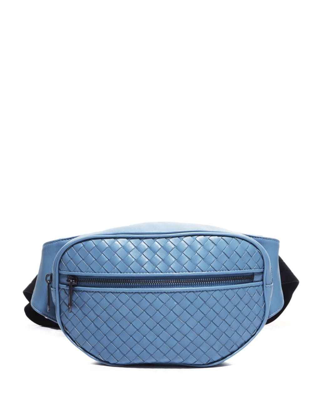 Bottega Veneta Pre-Owned Intrecciato leather belt bag - Blue von Bottega Veneta Pre-Owned