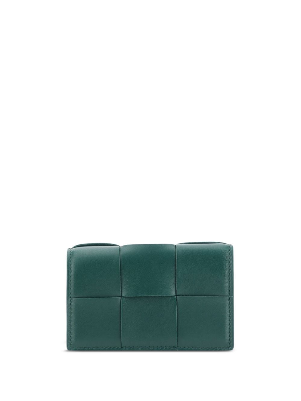 Bottega Veneta Cassete leather wallet - Green von Bottega Veneta