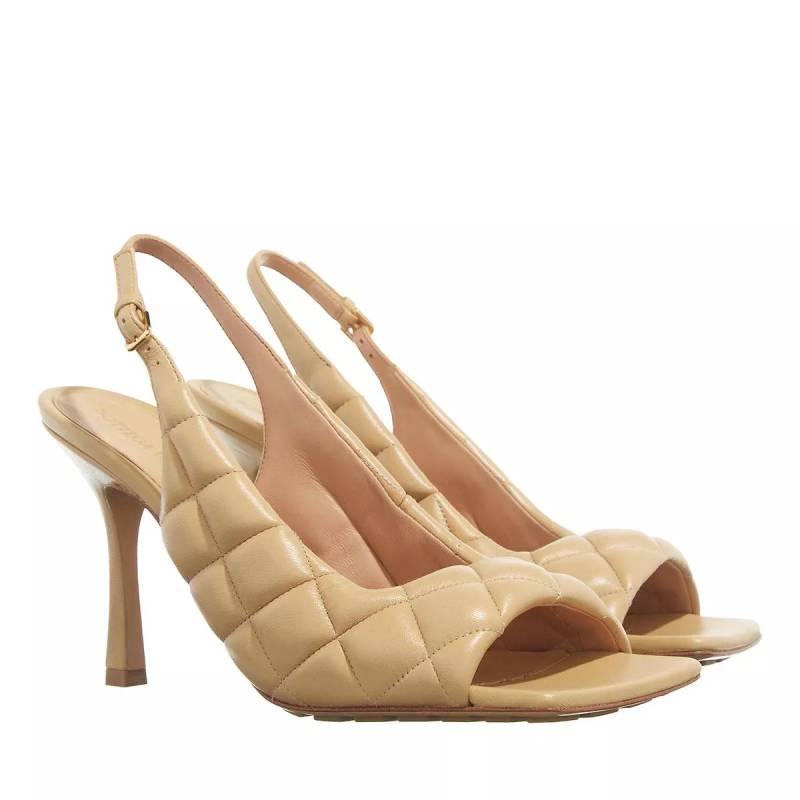 Bottega Veneta Sandalen - Padded Slingback Sandals - Gr. 37 (EU) - in Beige - für Damen von Bottega Veneta