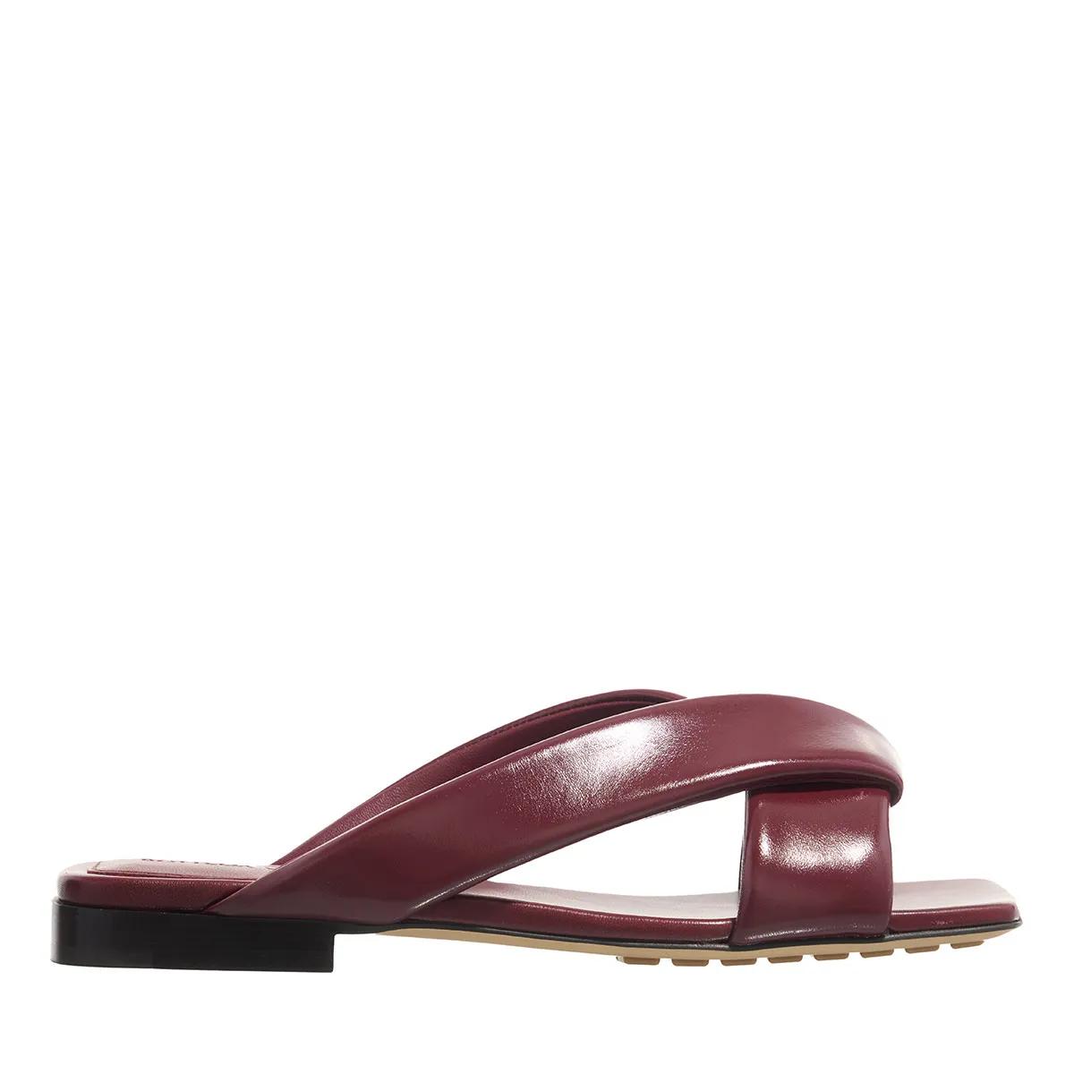 Bottega Veneta Slipper & Pantoletten - Riva Mules - Gr. 36 (EU) - in Rot - für Damen von Bottega Veneta