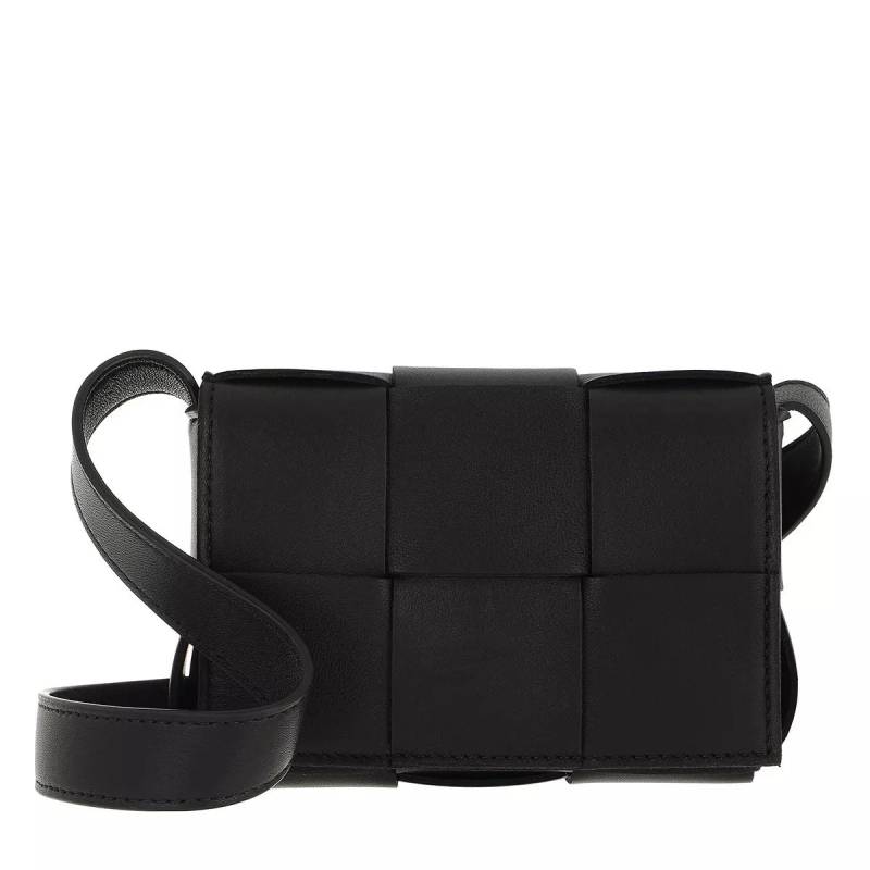 Bottega Veneta Umhängetasche - Small Cassette - Gr. unisize - in Schwarz - für Damen von Bottega Veneta