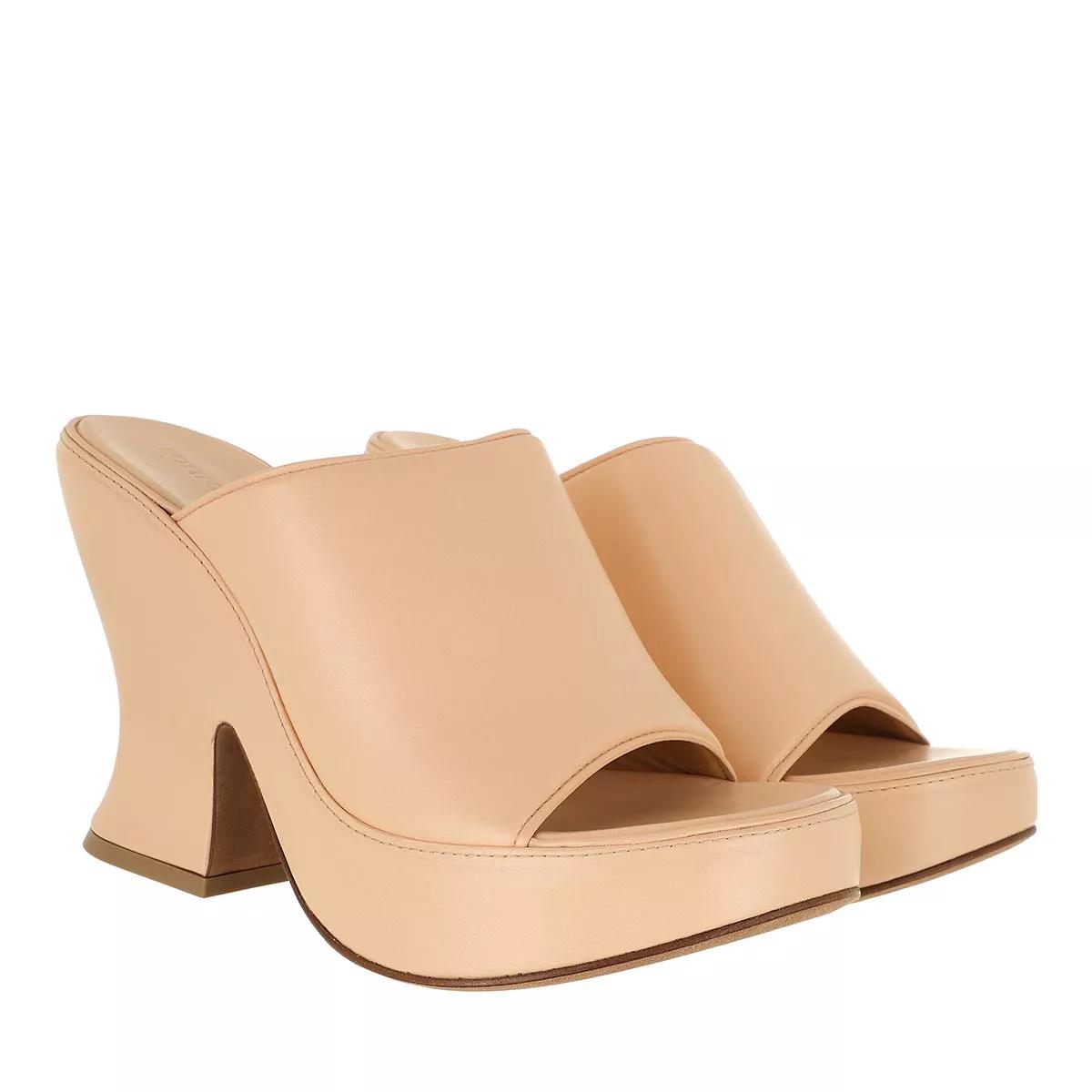 Bottega Veneta Slipper & Pantoletten - Wedge Mules - Gr. 38 (EU) - in Rosa - für Damen von Bottega Veneta