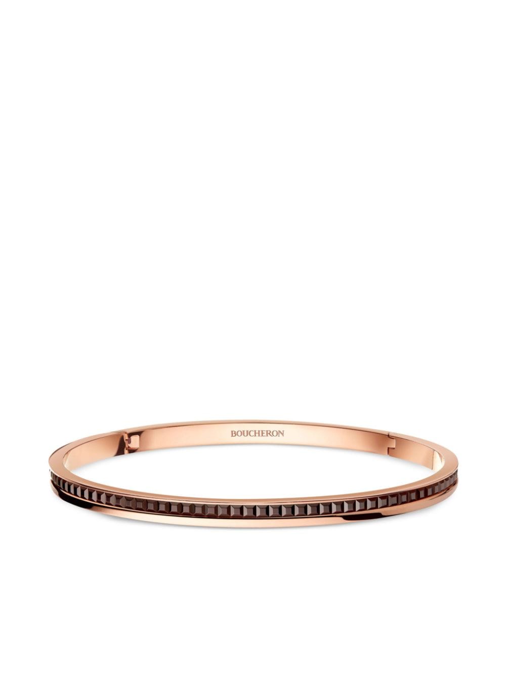 Boucheron 18K recycled rose gold Quatre Classique bangle bracelet - Pink von Boucheron