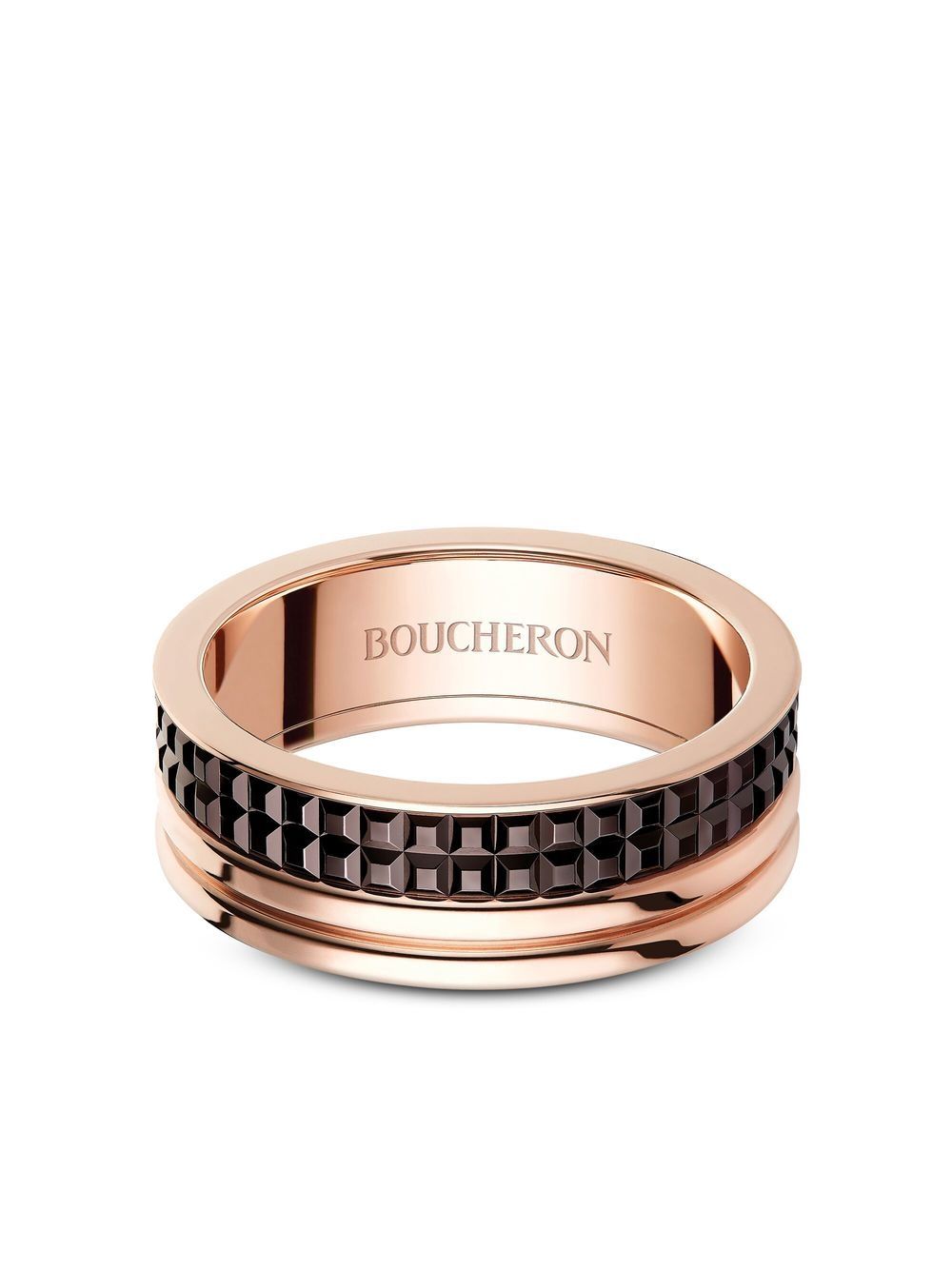 Boucheron 18kt rose gold Quatre Classique wedding band - Pink von Boucheron