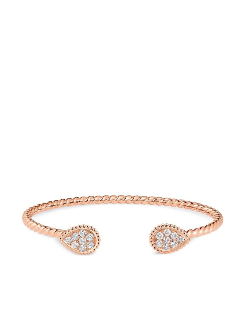 Boucheron 18kt rose gold Serpent Bohème diamond bracelet - Pink von Boucheron