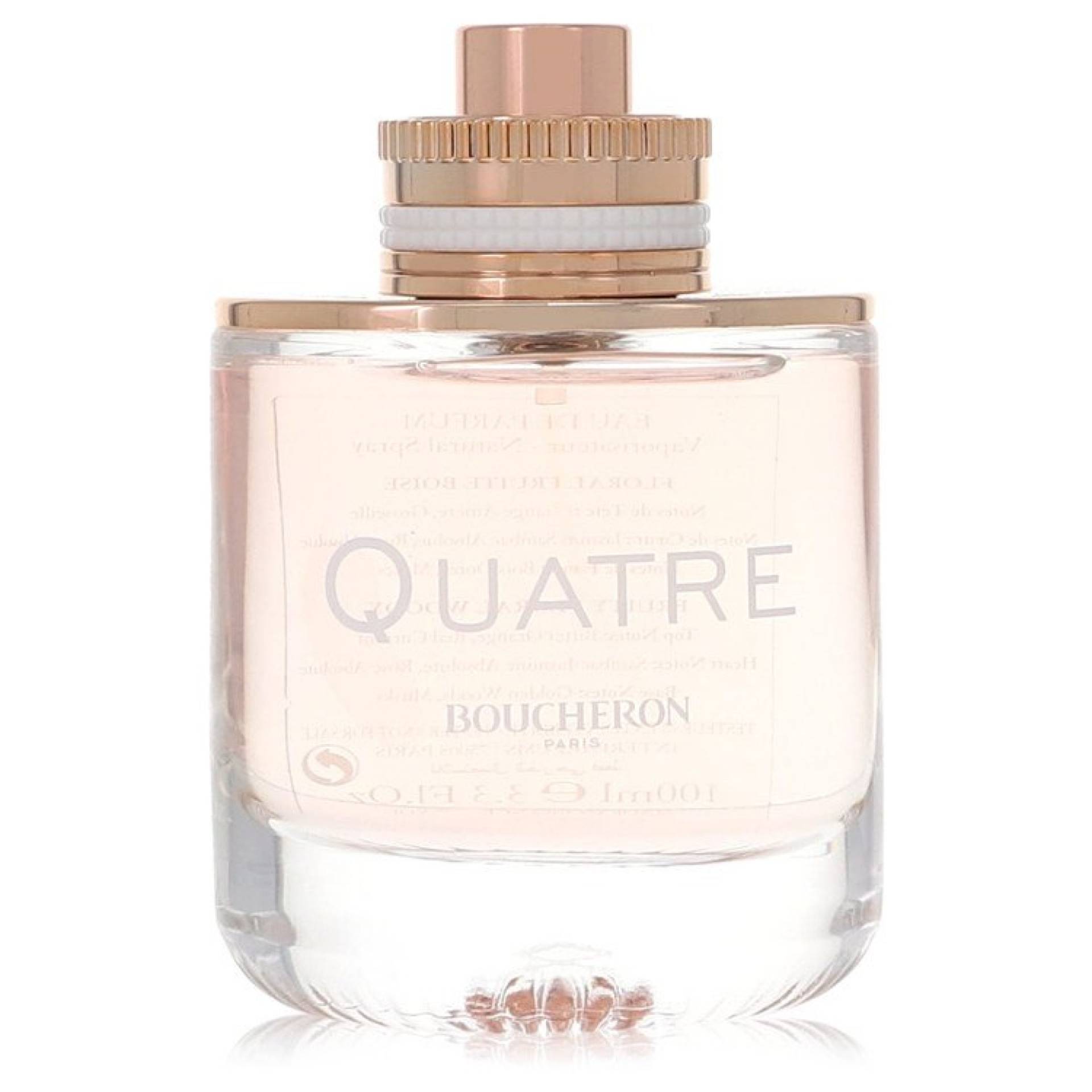 Boucheron Quatre Eau De Parfum Spray (Tester) 100 ml von Boucheron
