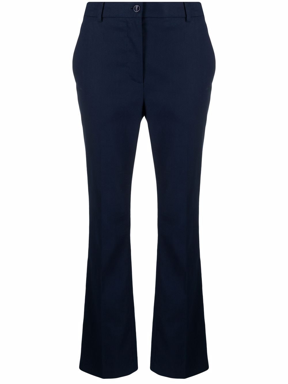 Boutique Moschino high-rise flared trousers - Blue von Boutique Moschino