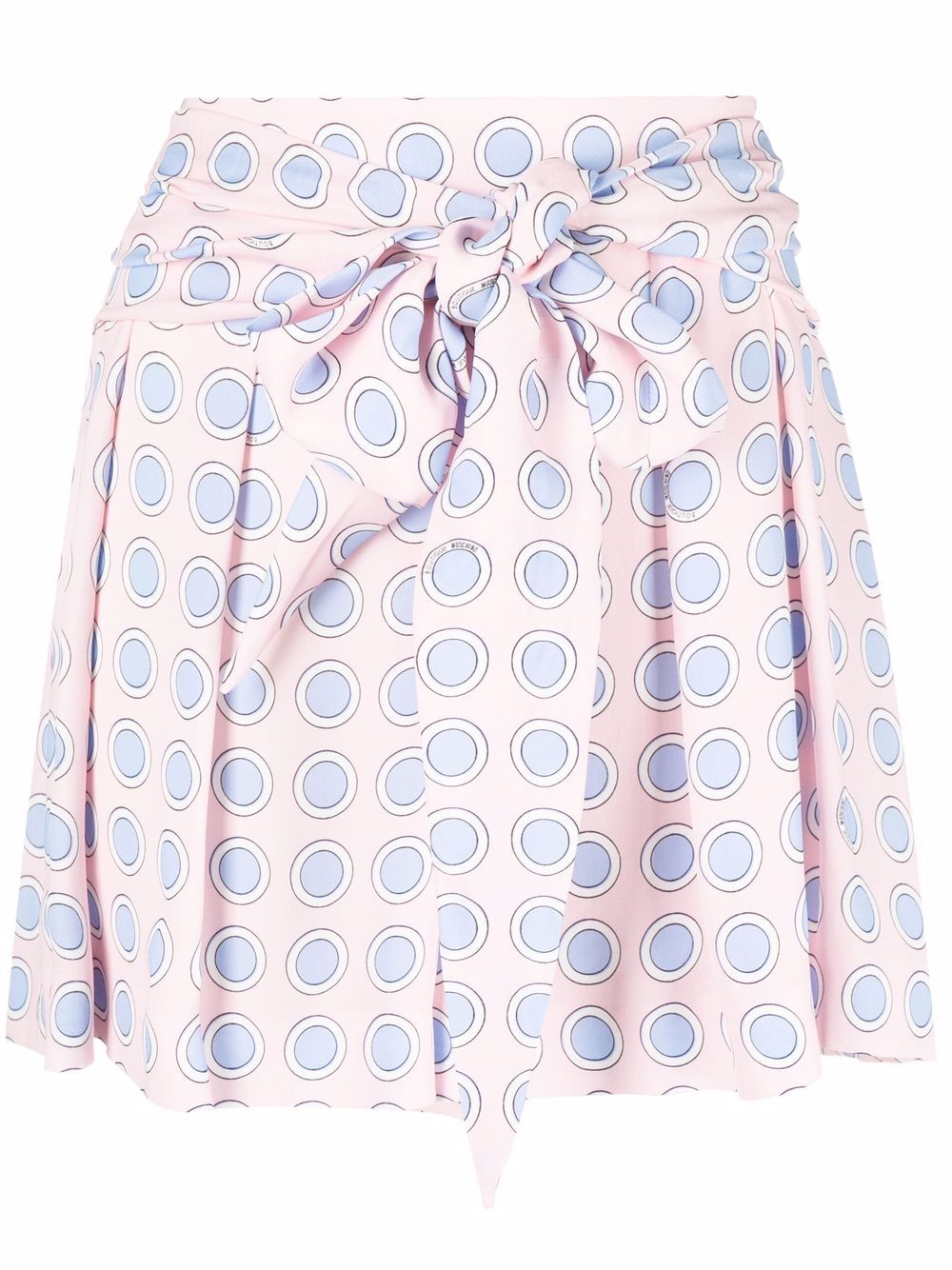 Boutique Moschino spot-print tied-waist shorts - Pink von Boutique Moschino