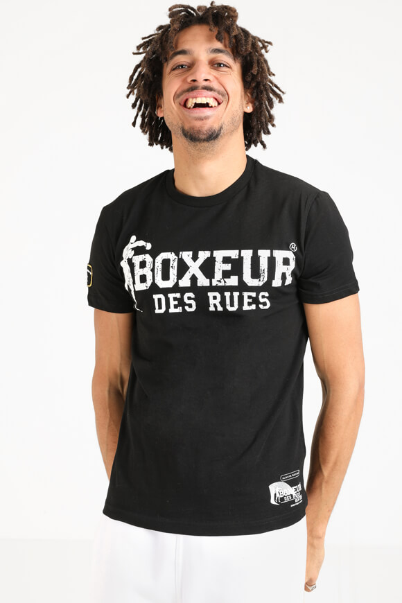 Boxeur des Rues T-Shirt | Black + White | Herren  | M von Boxeur des Rues