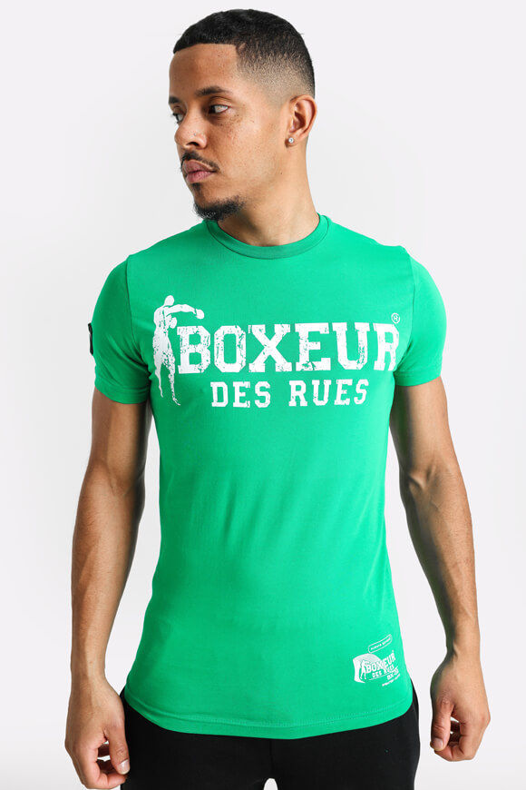 Boxeur des Rues T-Shirt | Green | Herren  | L von Boxeur des Rues