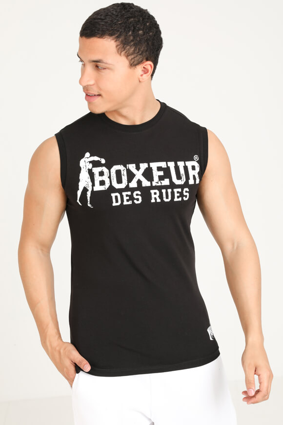 Boxeur des Rues Tanktop | Schwarz | Herren  | XXL von Boxeur des Rues