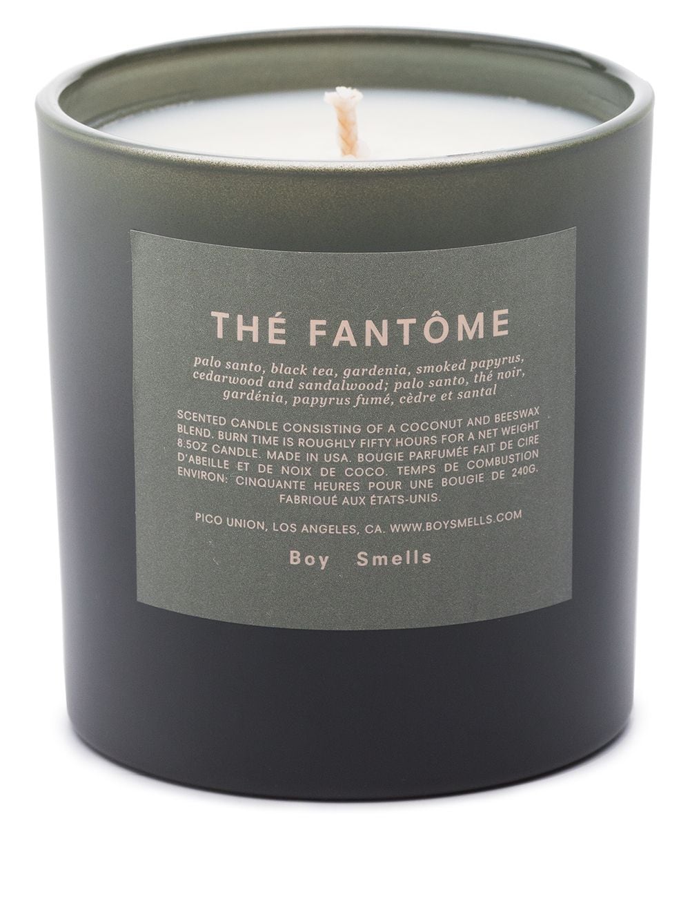 Boy Smells The Fantôme scented candle - Grey von Boy Smells