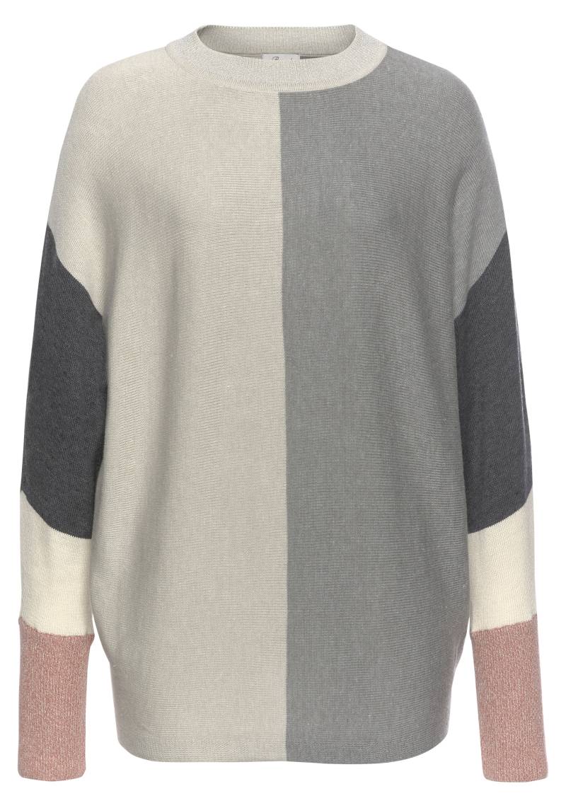 Boysen's Rundhalspullover, mit modischem Pastel-Colorblocking NEUE FARBE von Boysen's