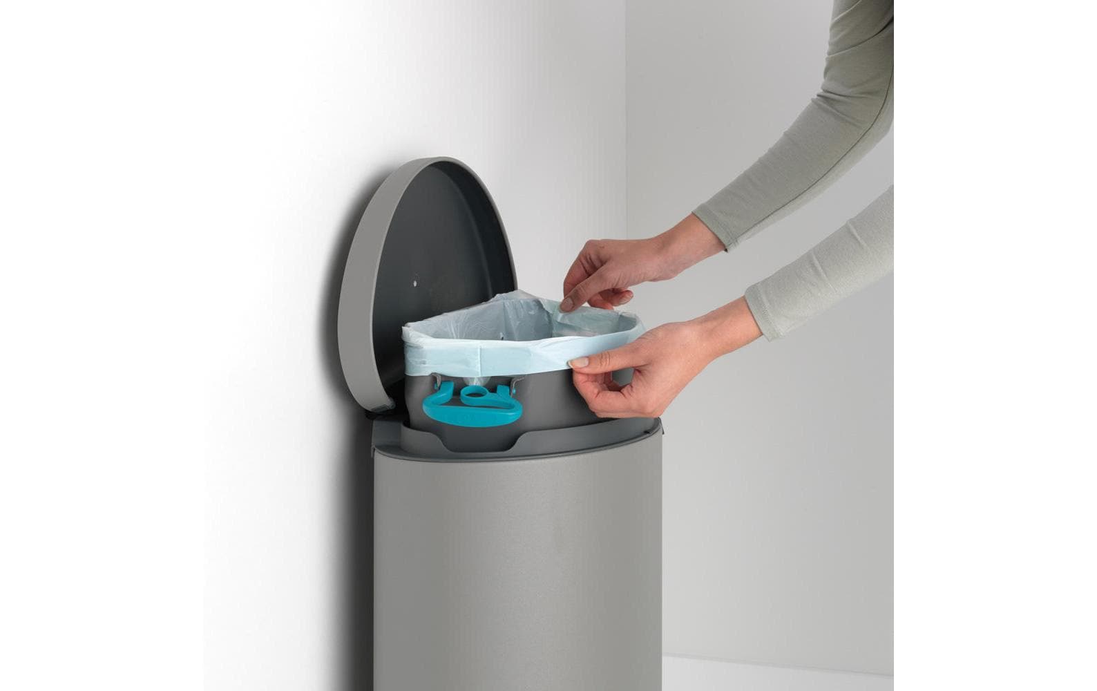 Brabantia Mülleimer »Silent FlatBack CGrey«, 1 Behälter Brabantia Mülleimer »Silent FlatBack CGrey«, 1 Behälter von Brabantia