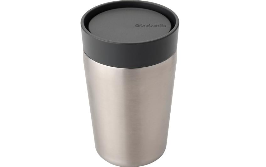 Brabantia Thermobecher »Make & Take 200 ml, Dunkelgrau/Silberfarben« von Brabantia