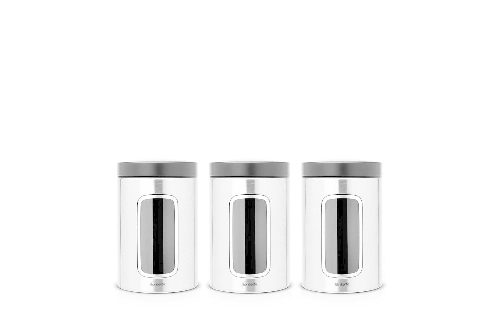 Brabantia Vorratsdose »3 Stück 45017«, (3 tlg.) von Brabantia