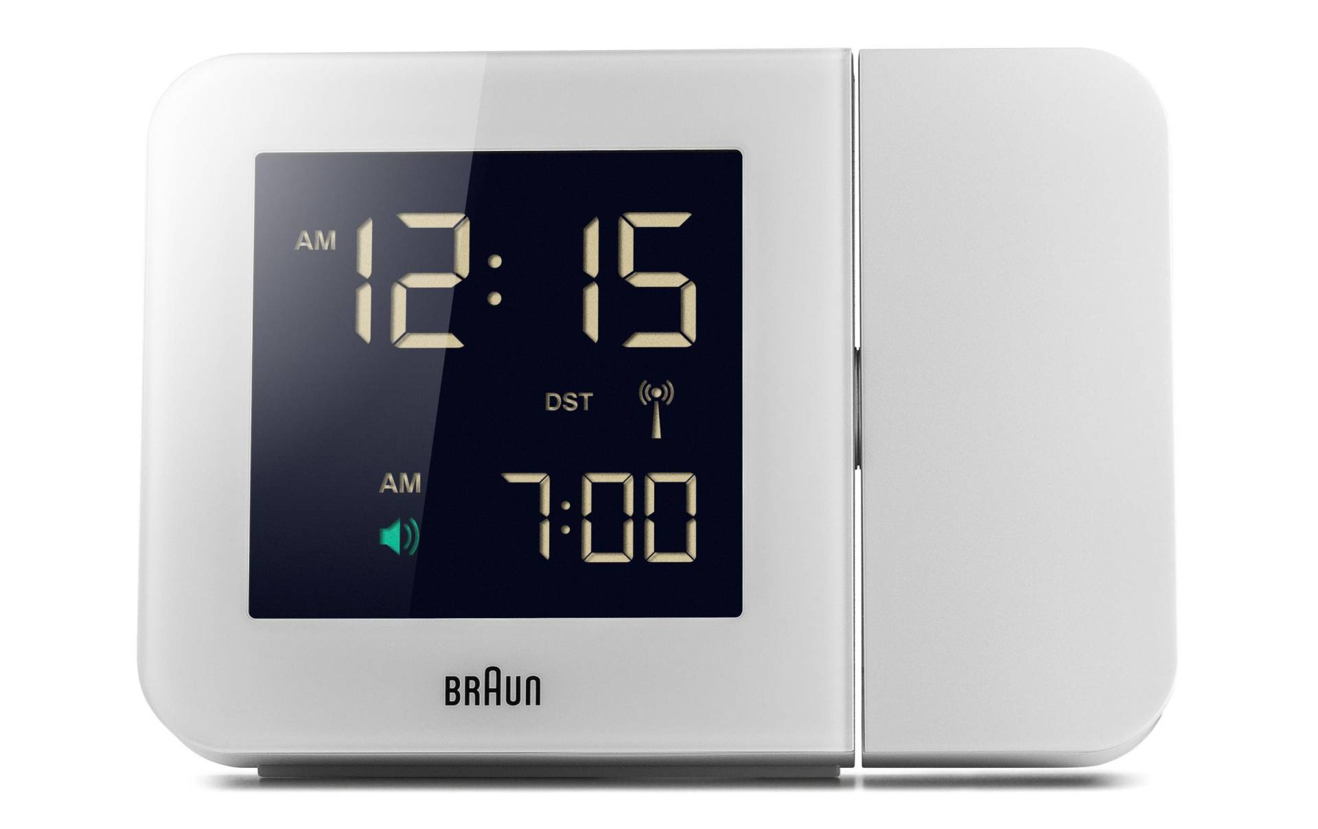 Braun Projektionswecker »BNC015WHEU-RC Weiss« von Braun