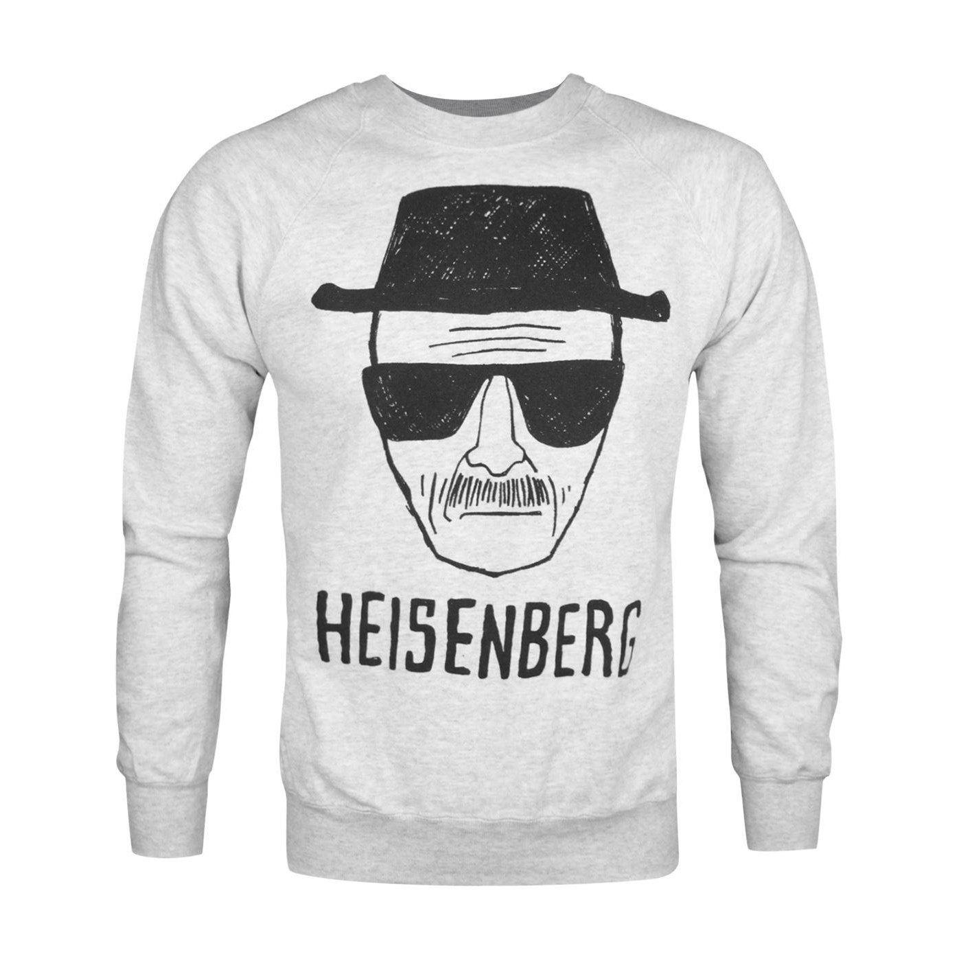 Sweatshirt Mit Heisenbergsketch Herren Grau XXL von Breaking Bad