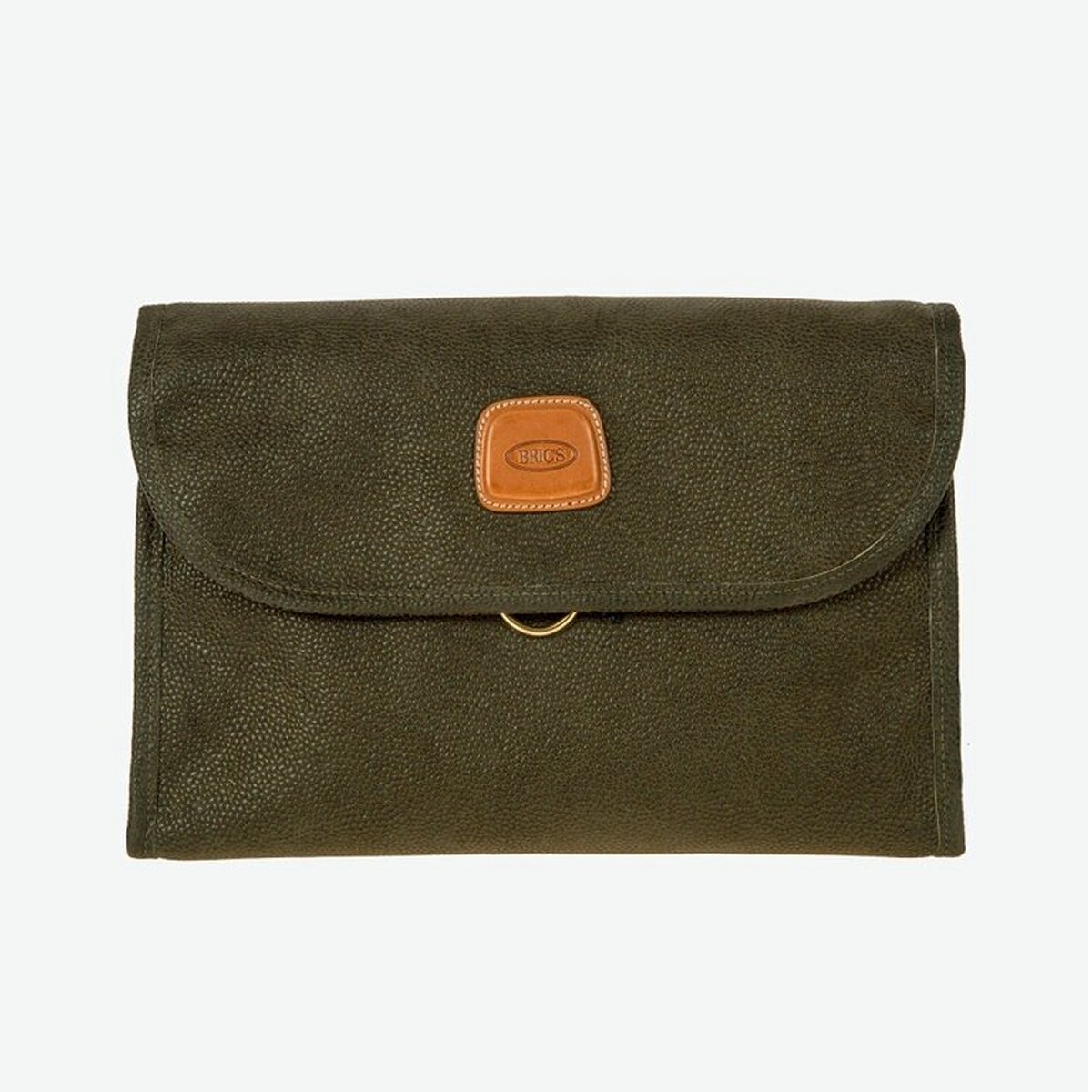 Life - Grosses Necessaire Trifold in Olive von Brics