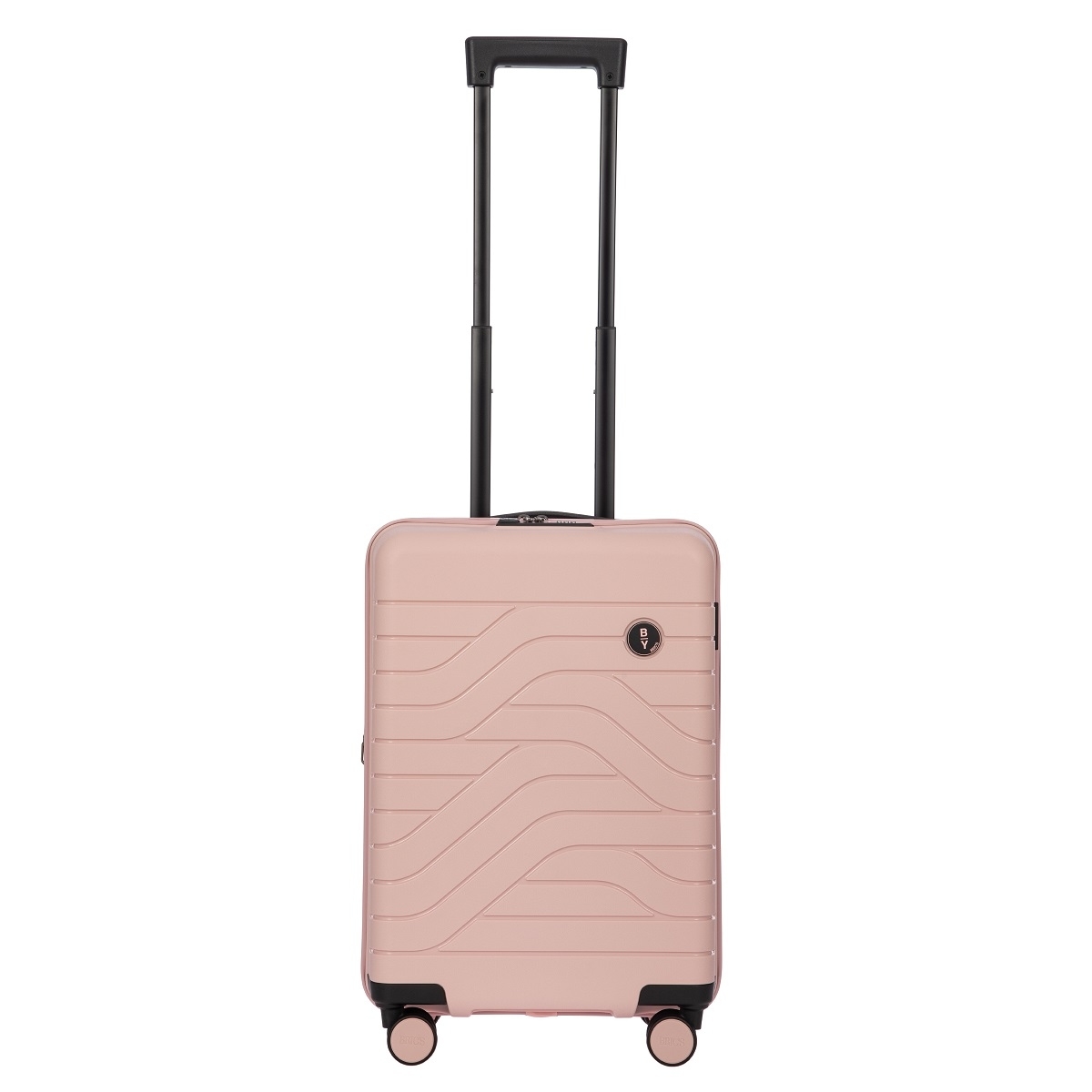 Ulisse - Erweiterbarer Trolley 55cm in Rosa von Brics