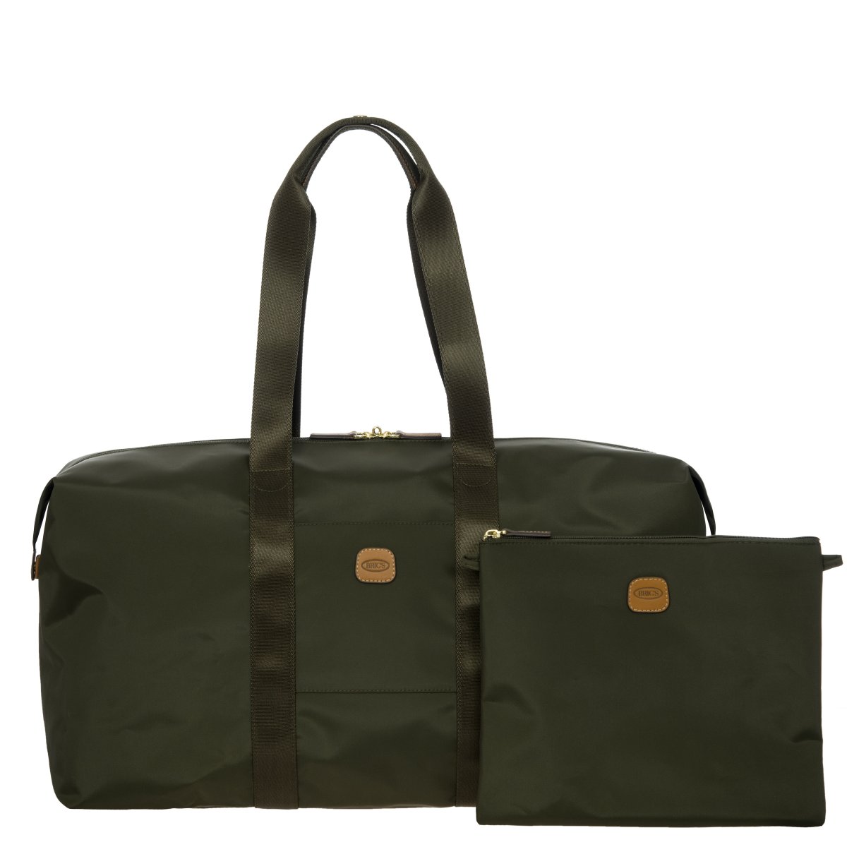 X-Bag - Mittelgrosse Reisetasche 2-in-1 in Olivgrün von Brics