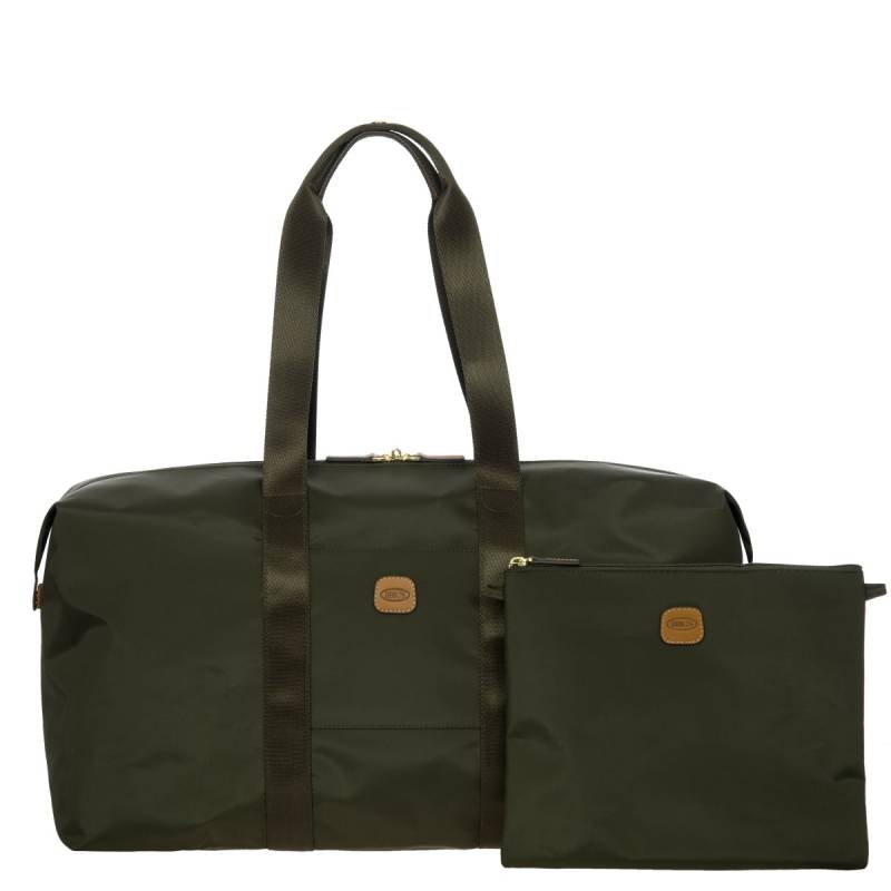 X-Bag - Mittelgrosse Reisetasche 2-in-1 in Olivgrün von Brics