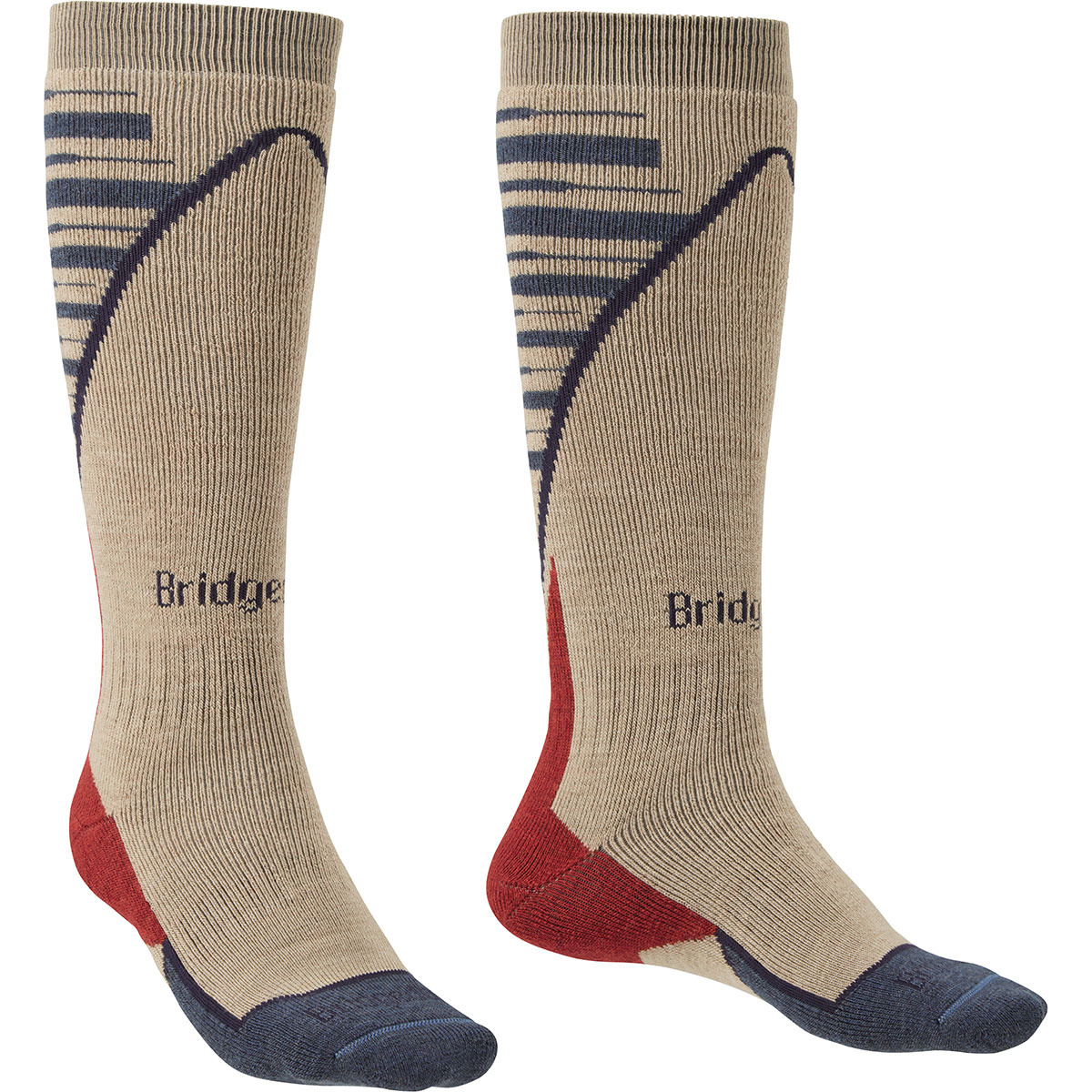 Bridgedale Herren Ski Midweight+ Merino Performance Socken von Bridgedale