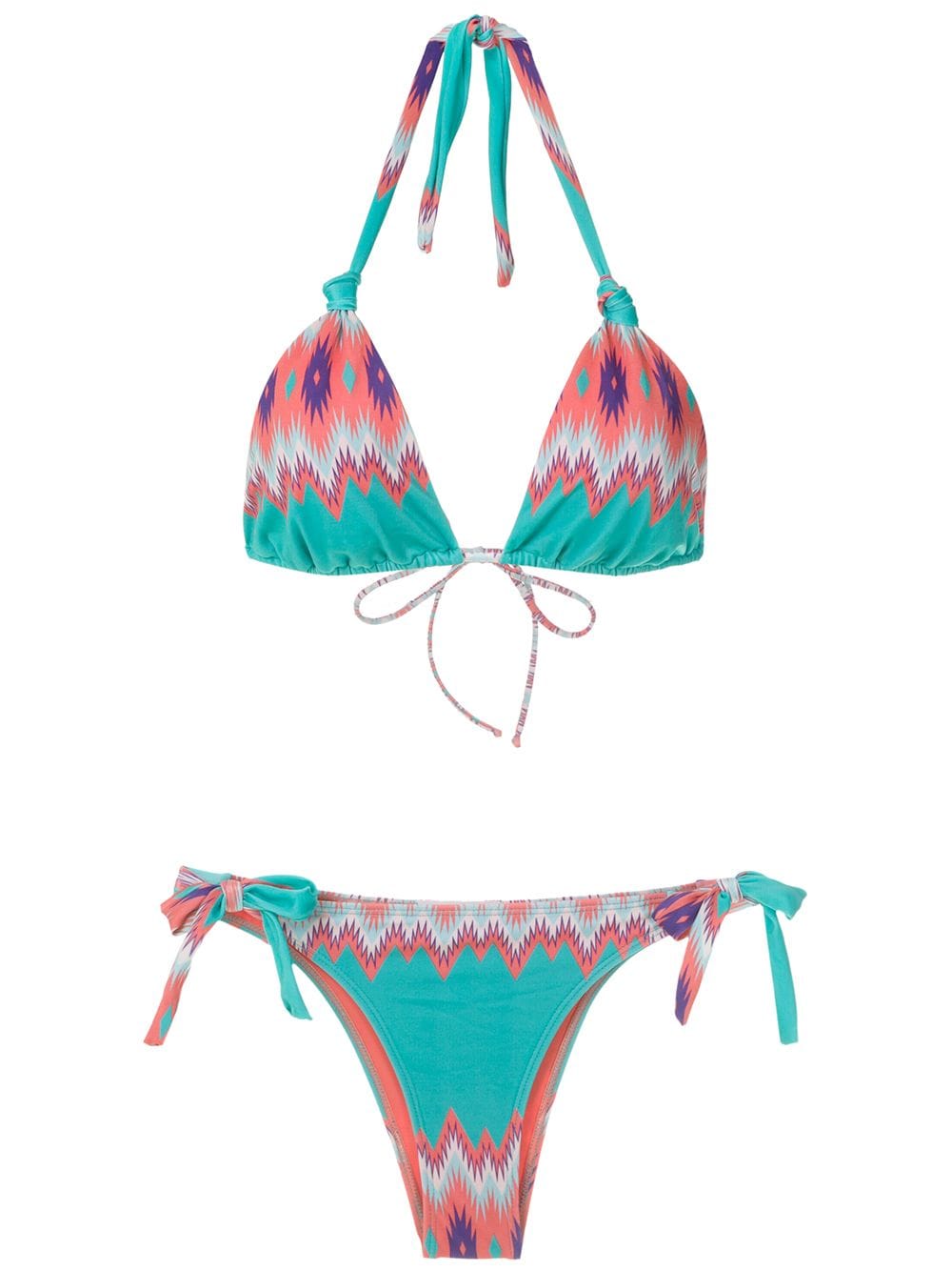 Brigitte Marina e Juliana printed bikini set - Multicolour von Brigitte