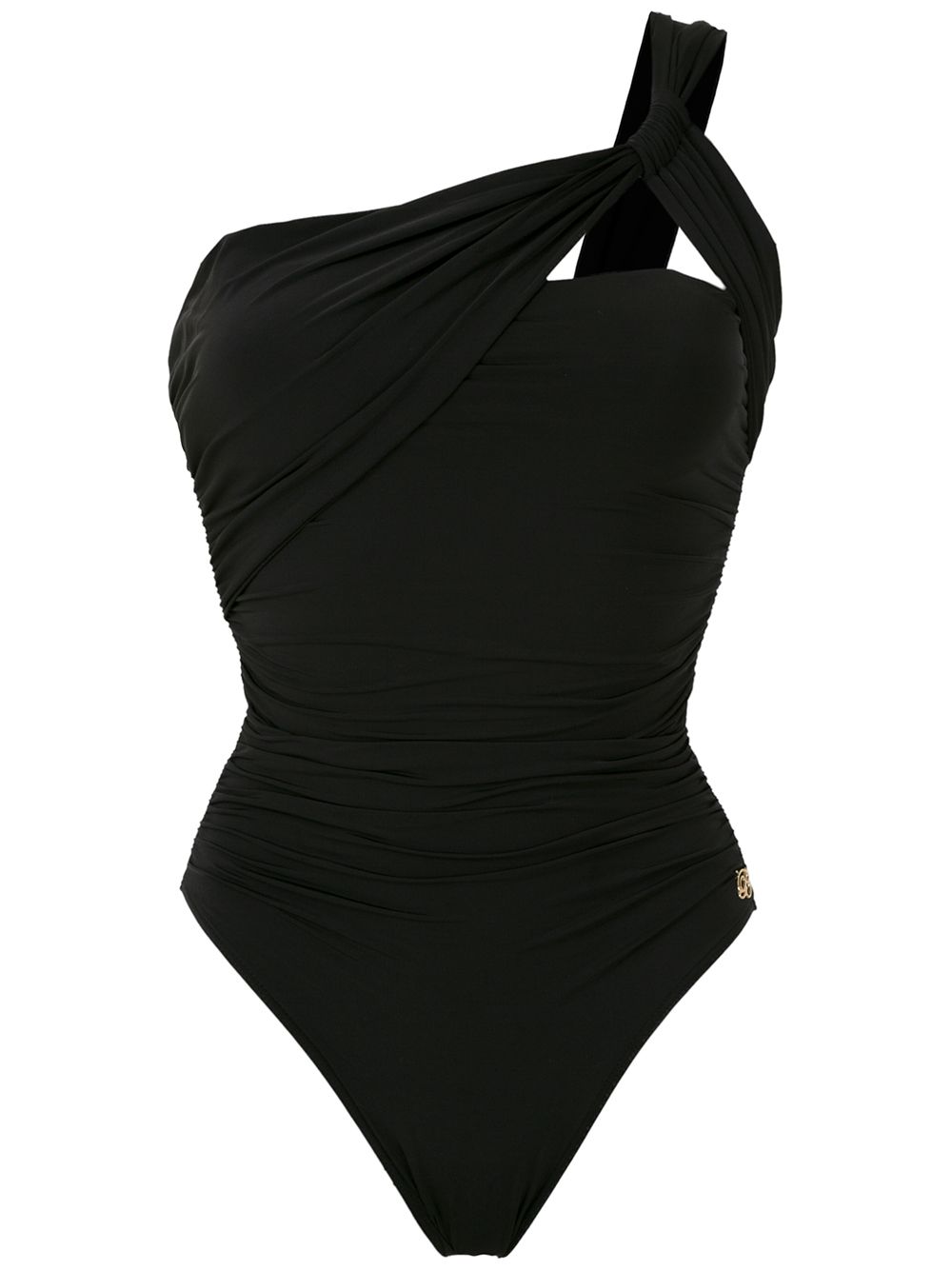 Brigitte draped one-shoulder swimsuit - Black von Brigitte