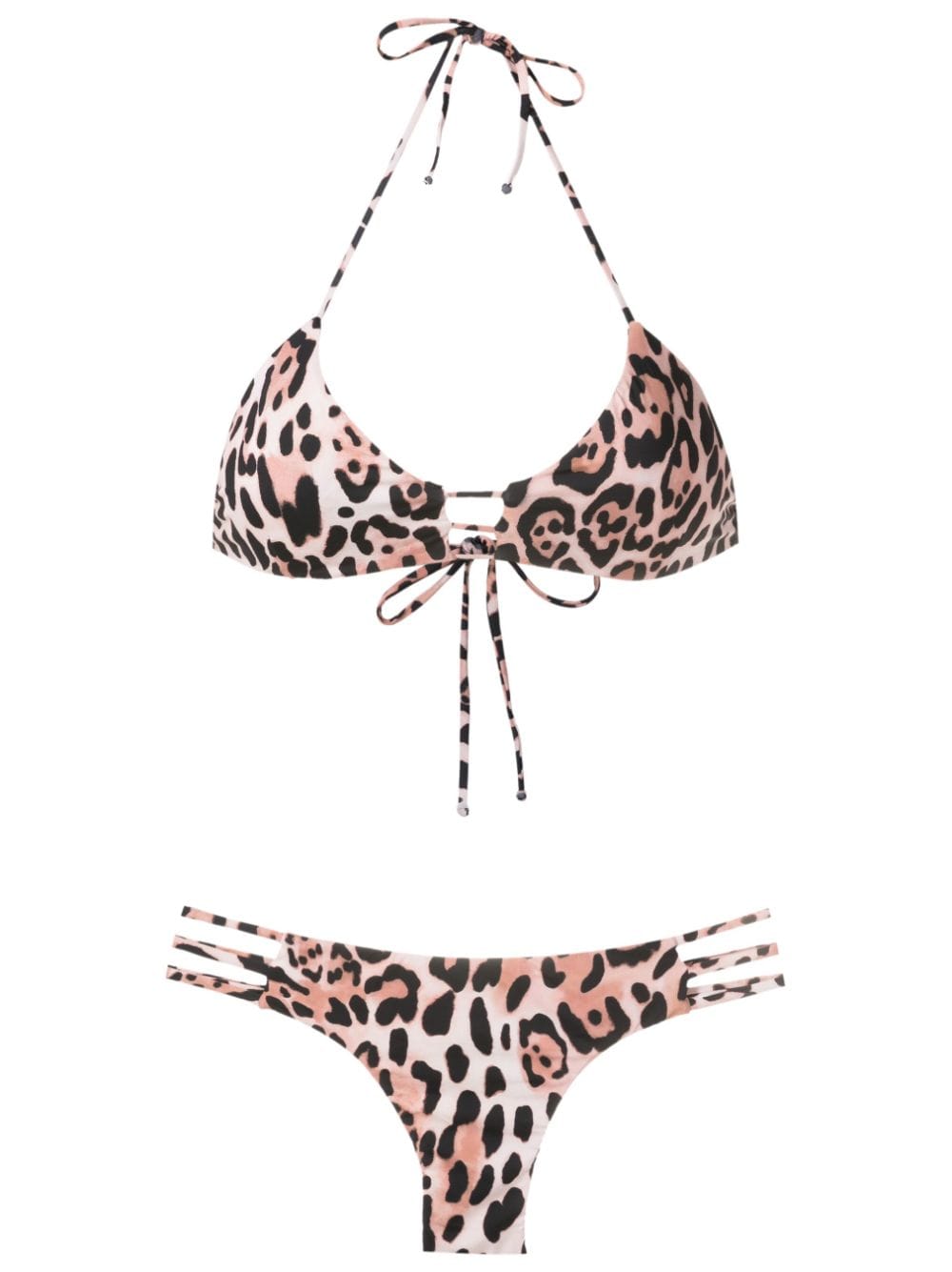 Brigitte leopard-print bikini set - Brown von Brigitte