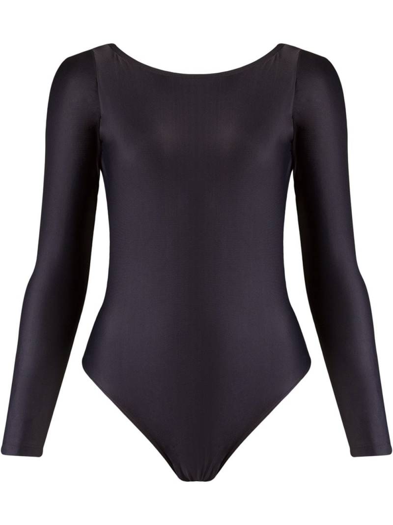 Brigitte open back bodysuit - Black von Brigitte