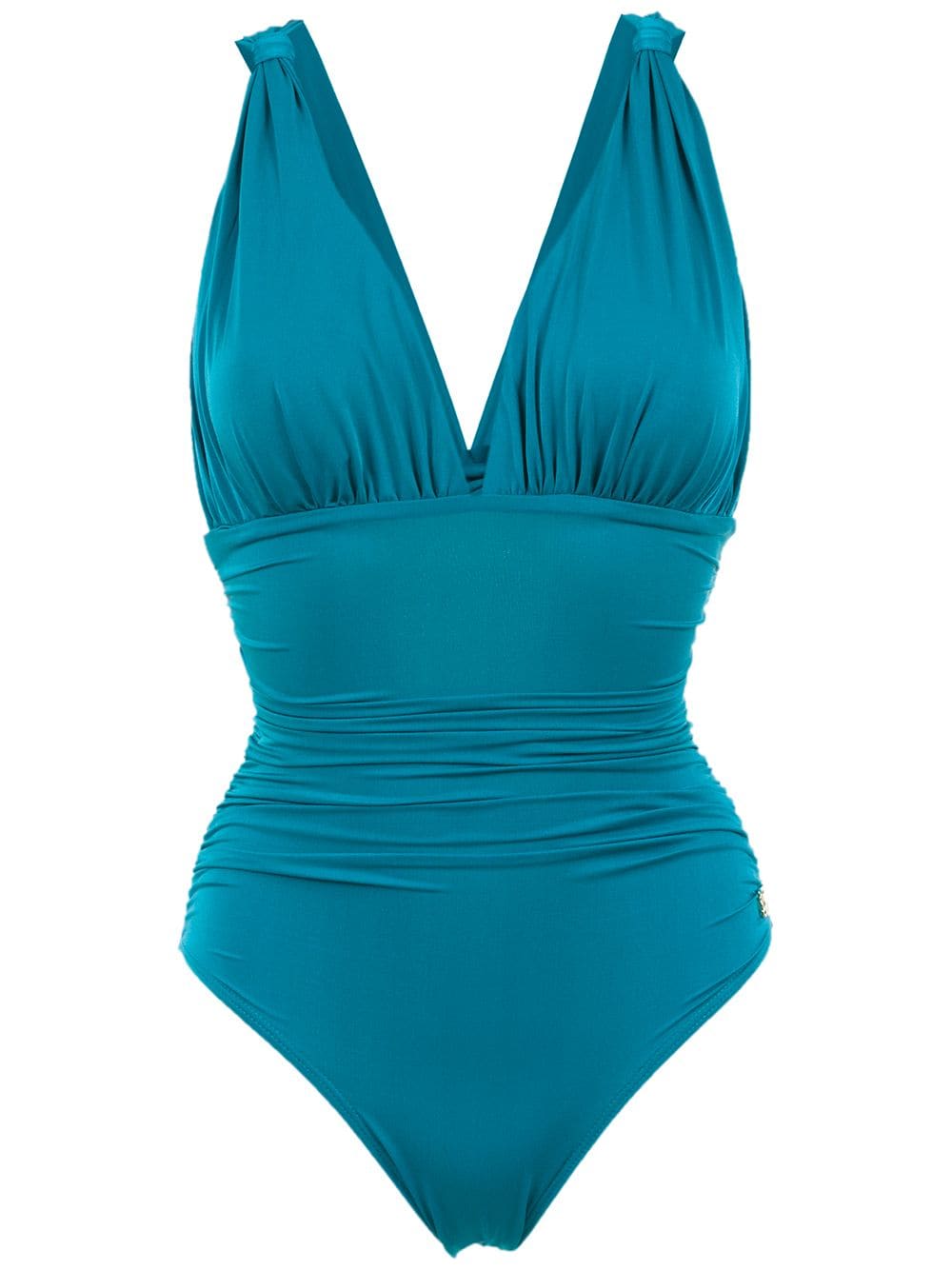 Brigitte ruched swimsuit - Blue von Brigitte