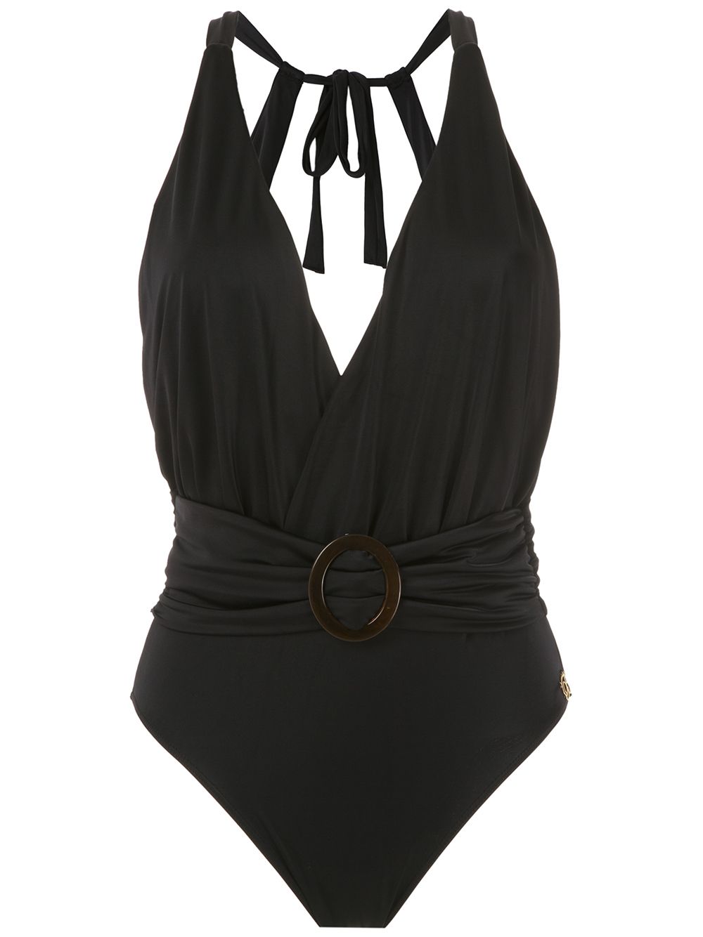 Brigitte swimsuit with buckle detail - Black von Brigitte