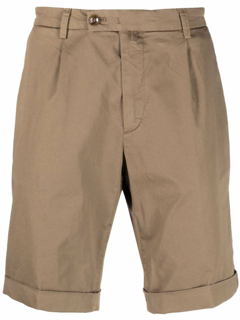 Briglia 1949 cotton chino shorts - Brown von Briglia 1949