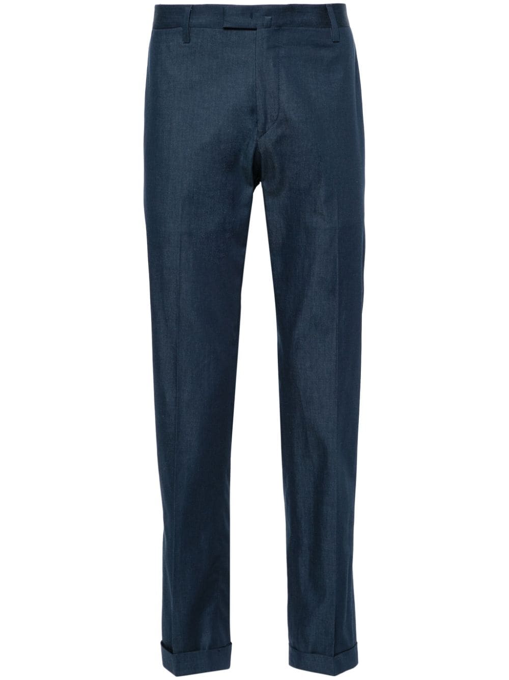 Briglia 1949 mid-rise cotton chino trousers - Blue von Briglia 1949