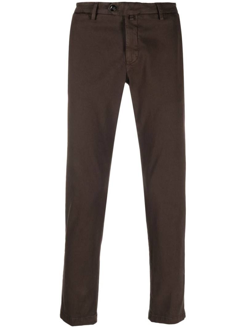 Briglia 1949 slim-cut chino trousers - Brown von Briglia 1949
