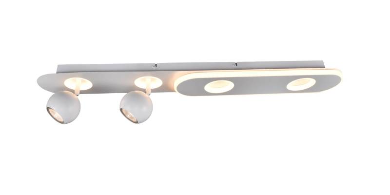 Brilliant Deckenleuchte »Irelia«, 2 flammig, LED Spotbalken 4flg weiss von Brilliant