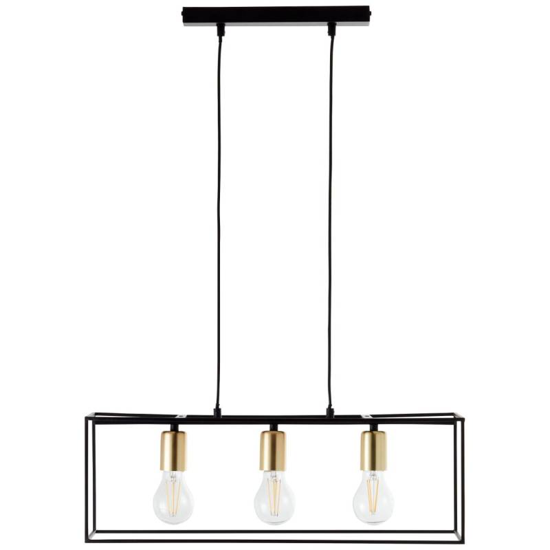 Brilliant Pendelleuchte »Arica«, 3 flammig, Leuchtmittel E27   ohne Leuchtmittel, Hängelampe 3flg von Brilliant