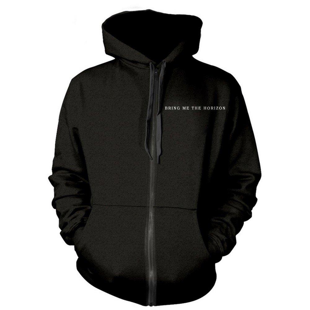 Sempiternal Hoodie Mit Durchgehendem Reißverschluss Damen Schwarz S von Bring Me The Horizon