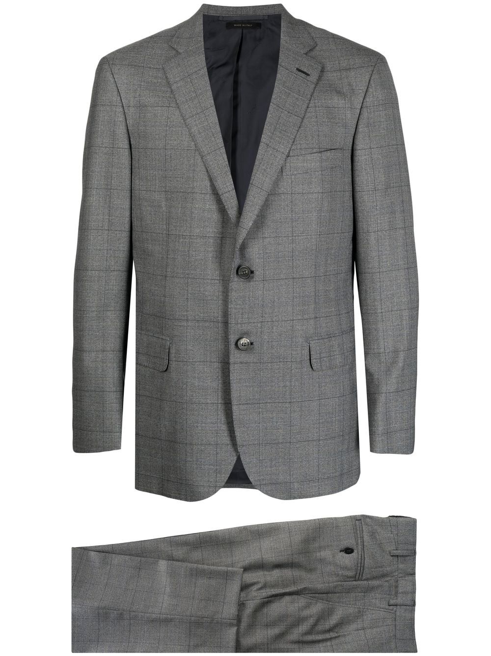 Brioni Brunico single-breasted two-piece suit - Grey von Brioni