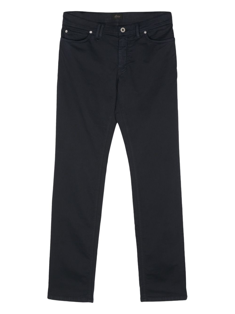 Brioni Chamonix slim-cut chino trousers - Blue von Brioni