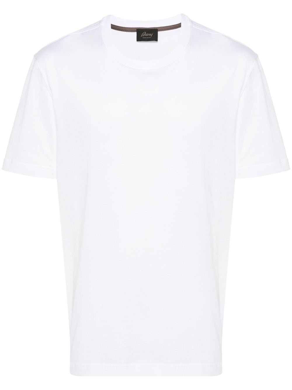 Brioni crew-neck cotton T-shirt - White von Brioni