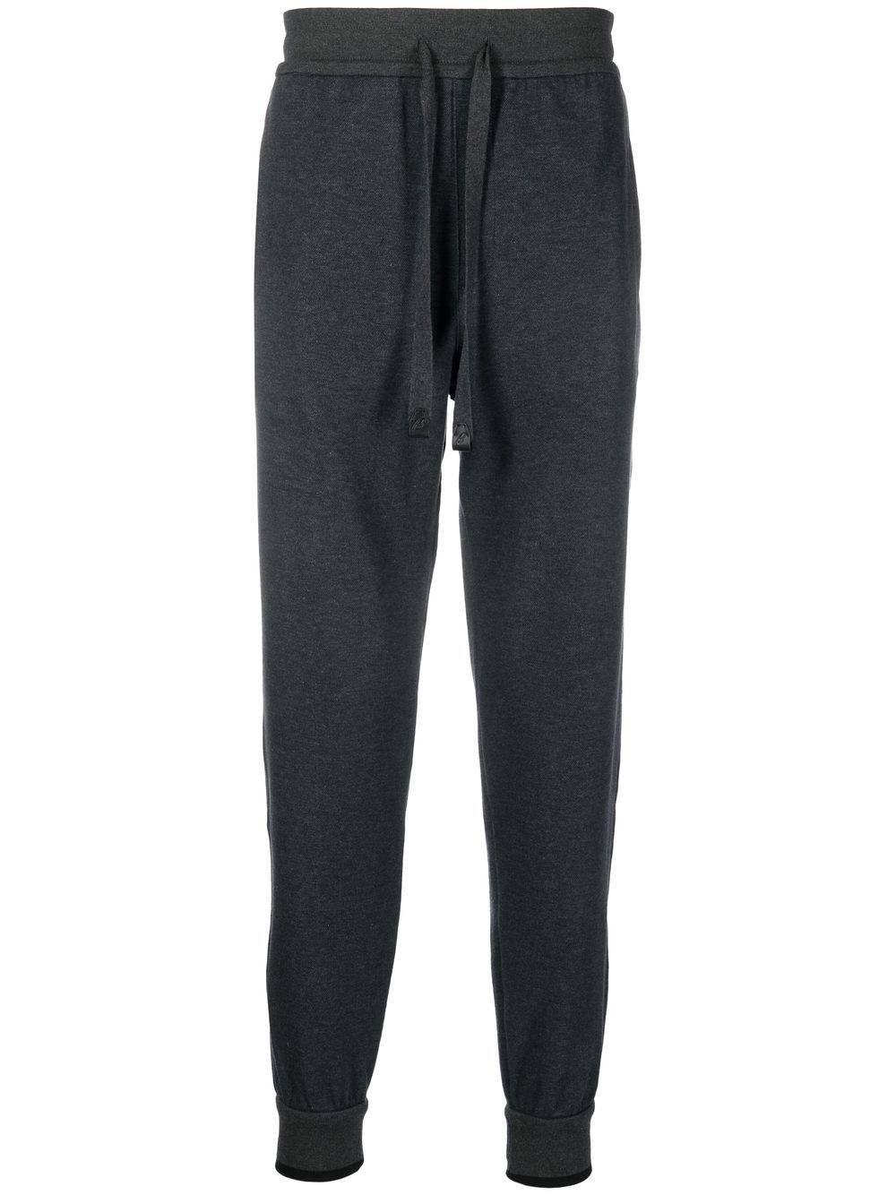 Brioni drawstring-fastening track pants - Grey von Brioni