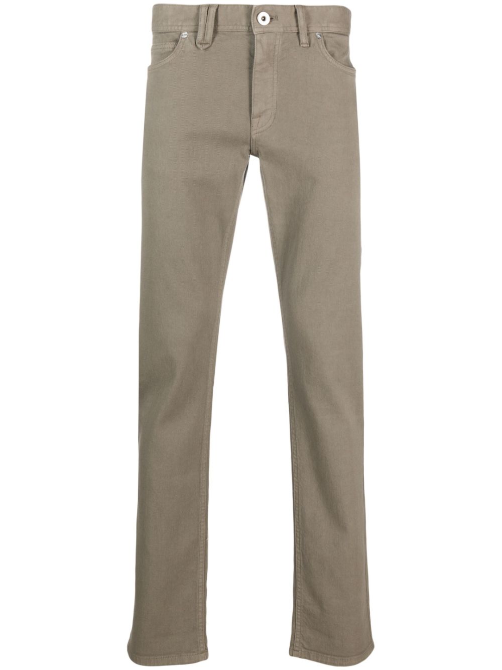 Brioni low-rise slim-fit jeans - Neutrals von Brioni