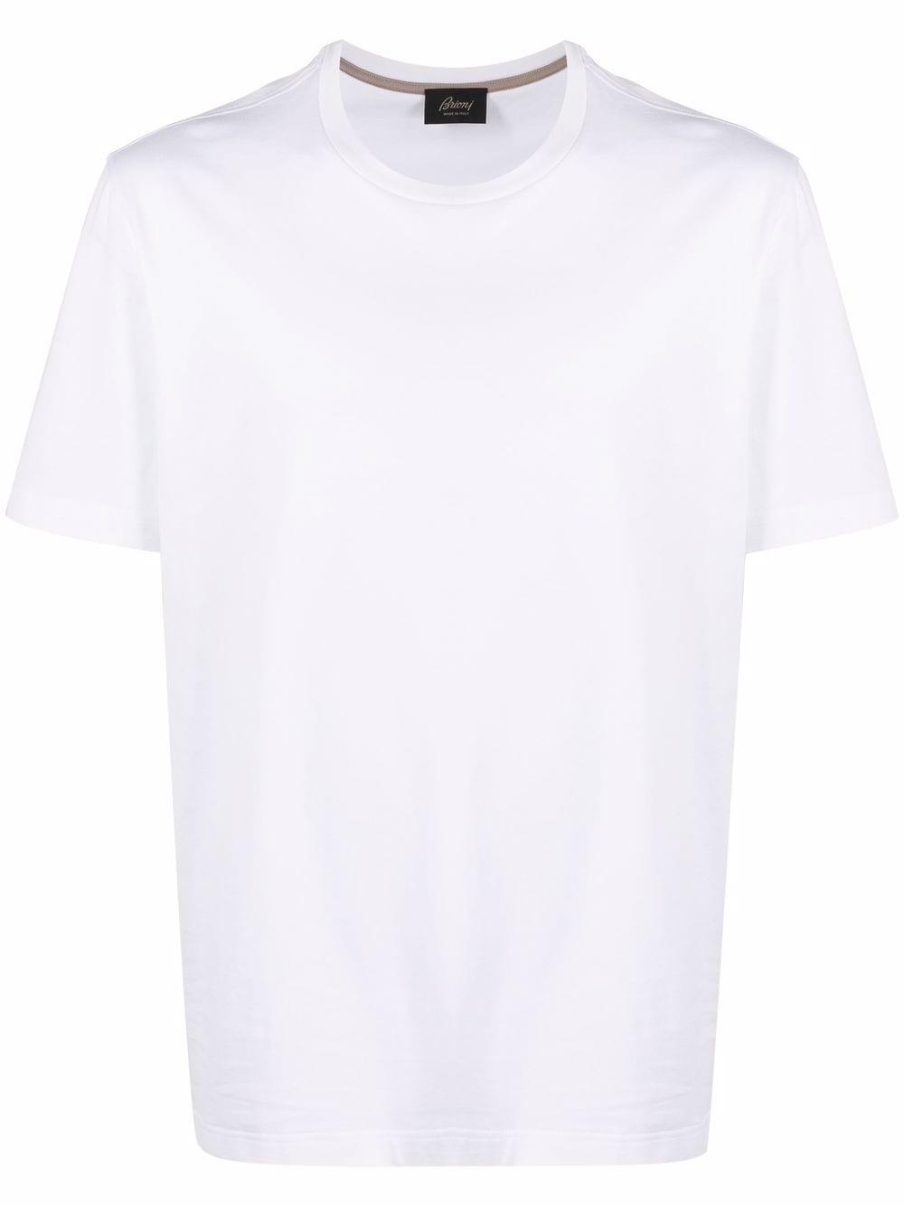 Brioni round-neck short-sleeve T-shirt - White von Brioni